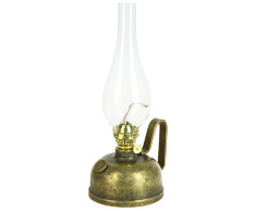 Керосиновая лампа, 29х15 см (цвет античный)