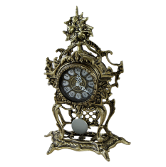 Часы бронзовые &quot;Нептун&quot; (Португалия) античная бронза